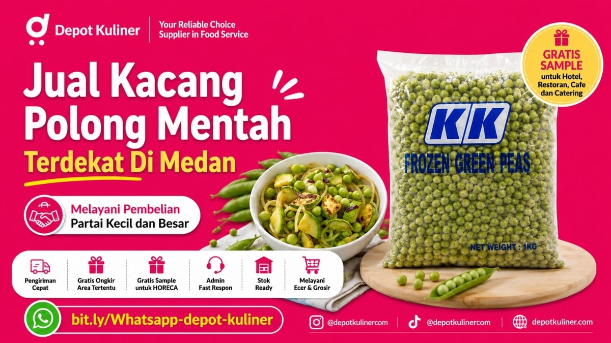 PENGIRIMAN CEPAT, WA: 0812-6524-4769, Jual Kacang Polong Mentah Terdekat Di Medan