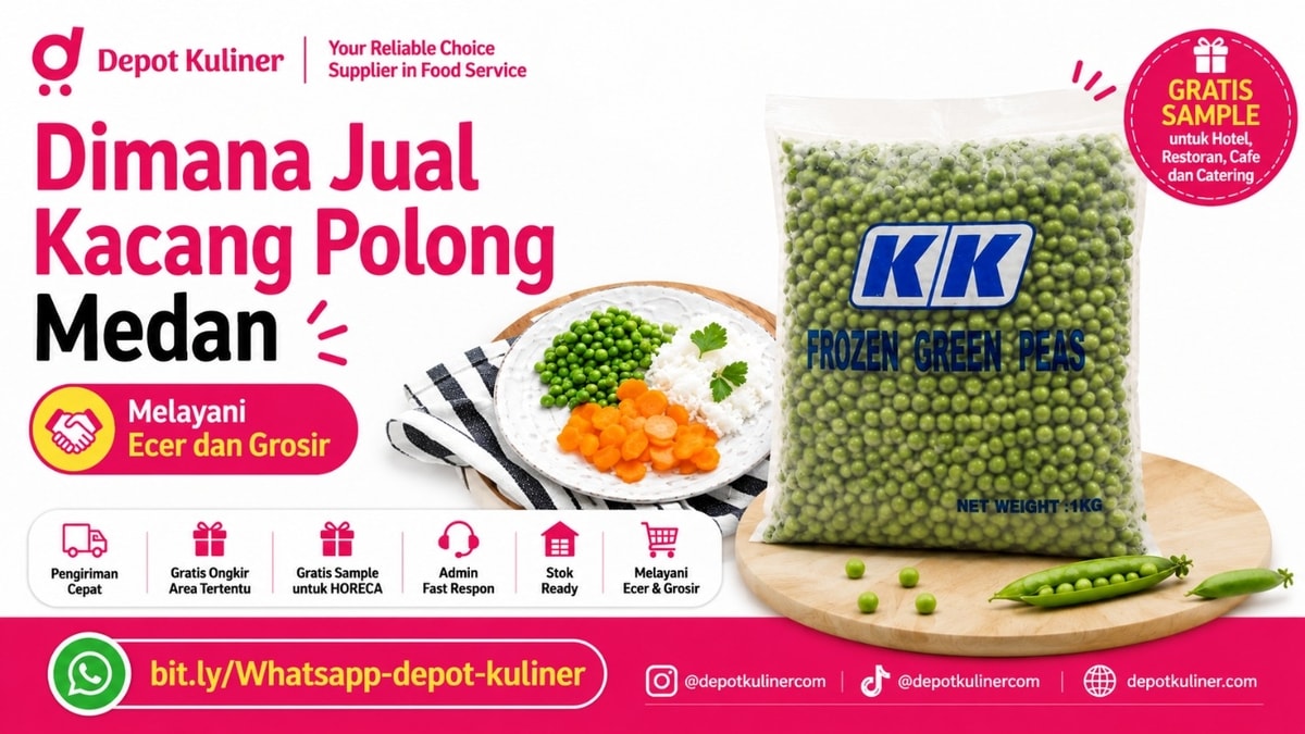 STOK SELALU READY, WA: 0812-6524-4769, Dimana Jual Kacang Polong Medan
