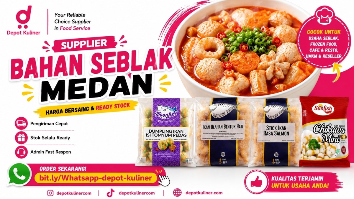 GRATIS KONSULTASI, WA: 0812-6524-4769, Supplier Bahan Seblak Medan