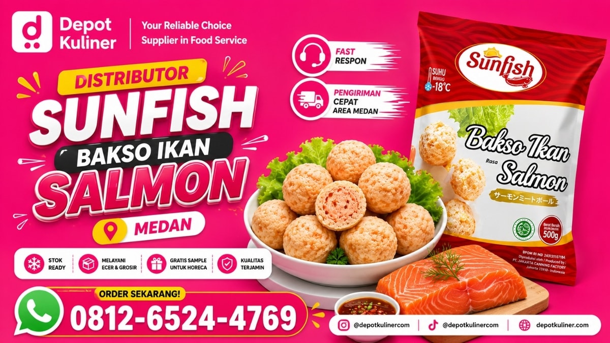 READY STOCK, WA: 0812-6524-4769, Distributor Sunfish Bakso Salmon Medan