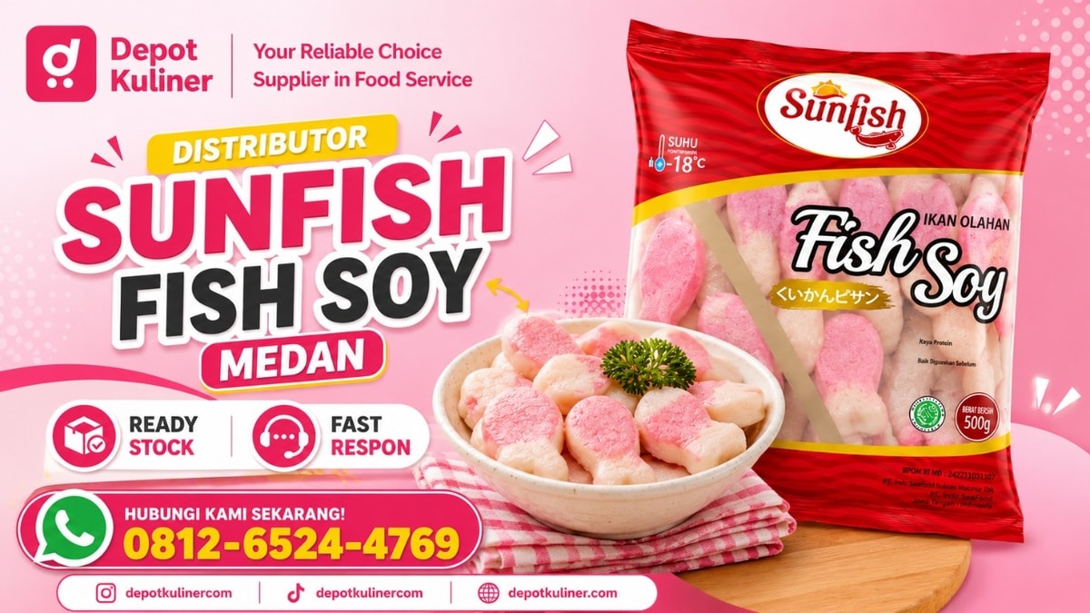 GRATIS KONSULTASI, WA: 0812-6524-4769, Distributor Sunfish Fish Soy Medan
