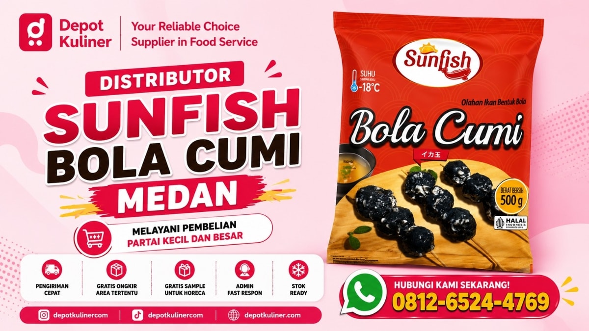 GRATIS KONSULTASI, WA: 0812-6524-4769, Distributor Sunfish Bola Cumi Medan