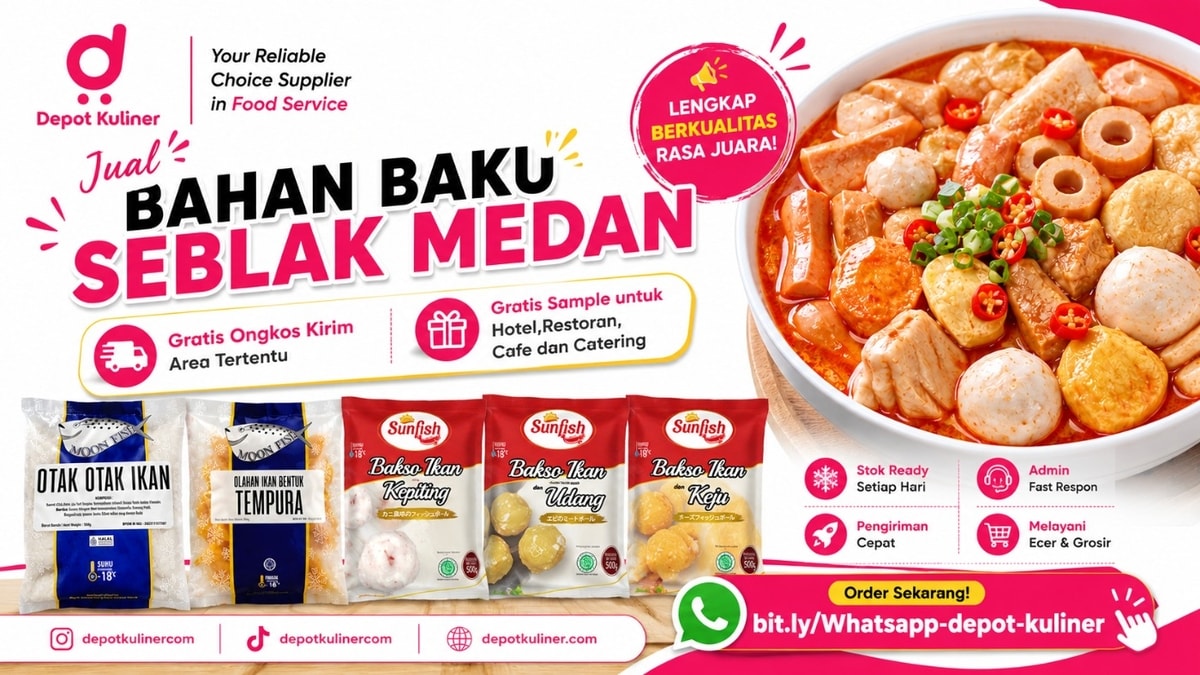GRATIS KONSULTASI, WA: 0812-6524-4769, Jual Bahan Baku Seblak Medan