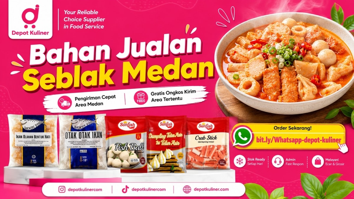 DISKON SPESIAL, WA: 0812-6524-4769, Bahan Jualan Seblak Medan