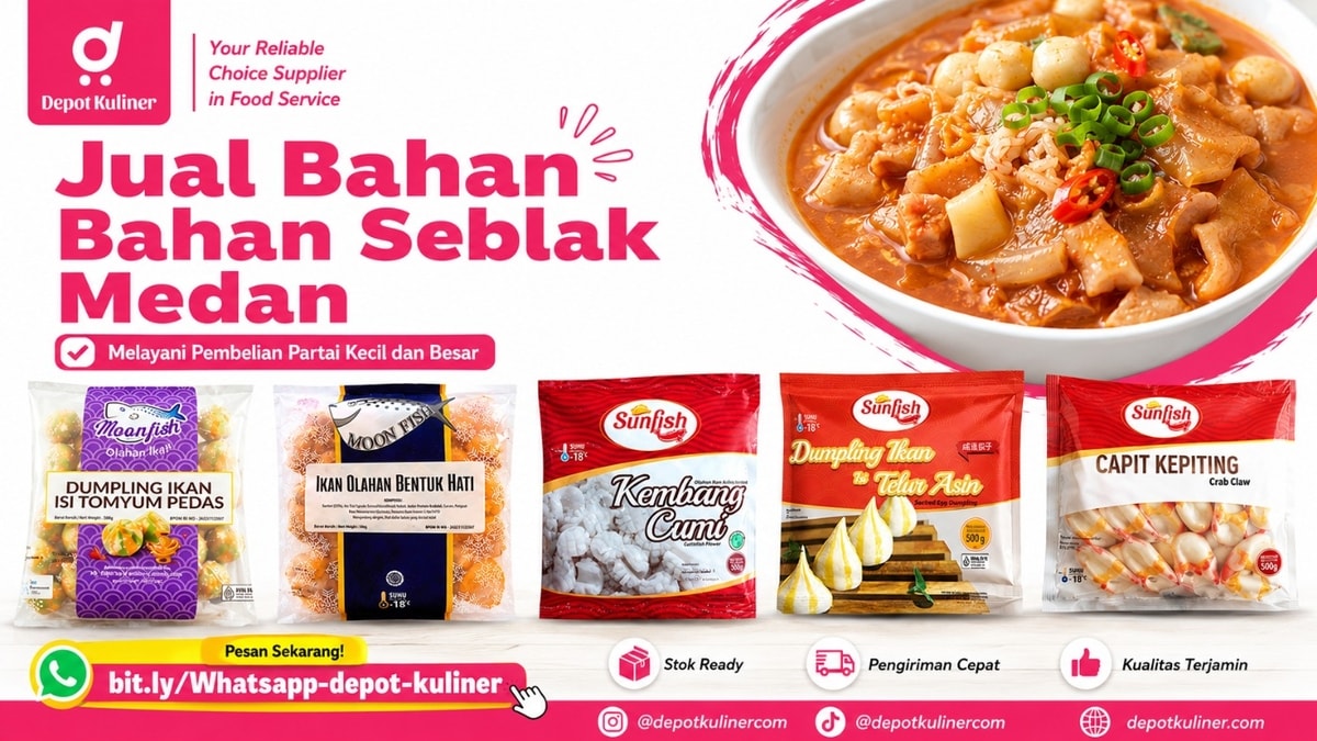 SUPER HEMAT, WA: 0812-6524-4769, Jual Bahan Bahan Seblak Medan
