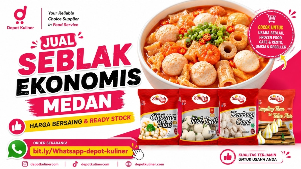 SUPER HEMAT, WA: 0812-6524-4769, Jual Seblak Ekonomis Medan