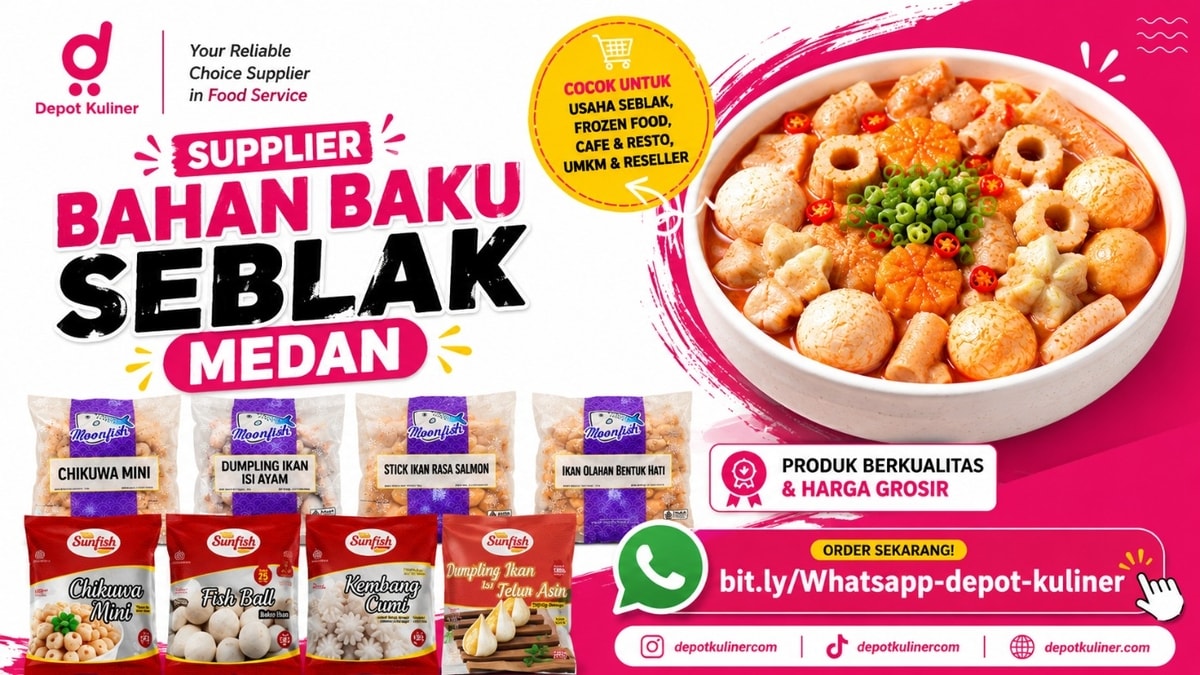 DISKON SPESIAL, WA: 0812-6524-4769, Supplier Bahan Baku Seblak Medan