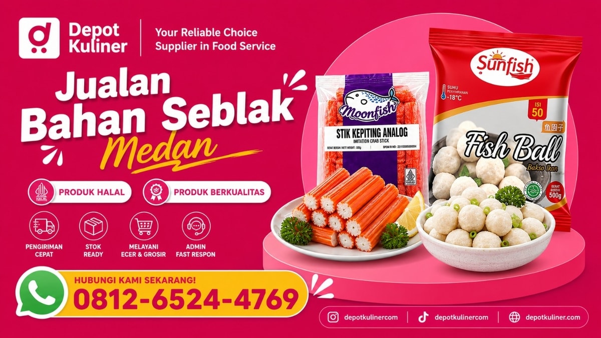 READY STOCK, WA: 0812-6524-4769, Jualan Bahan Seblak Medan