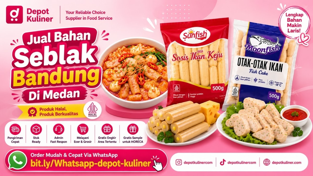 GRATIS SAMPLE, WA: 0812-6524-4769, Jual Bahan Seblak Bandung Di Medan
