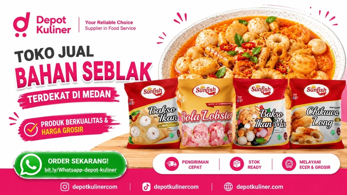 PENGIRIMAN CEPAT, WA: 0812-6524-4769, Toko Jual Bahan Seblak Terdekat Di Medan