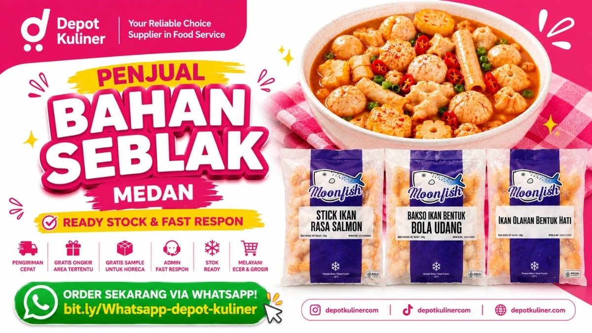 SIAP KIRIM HARI INI, WA: 0812-6524-4769, Penjual Bahan Seblak Medan