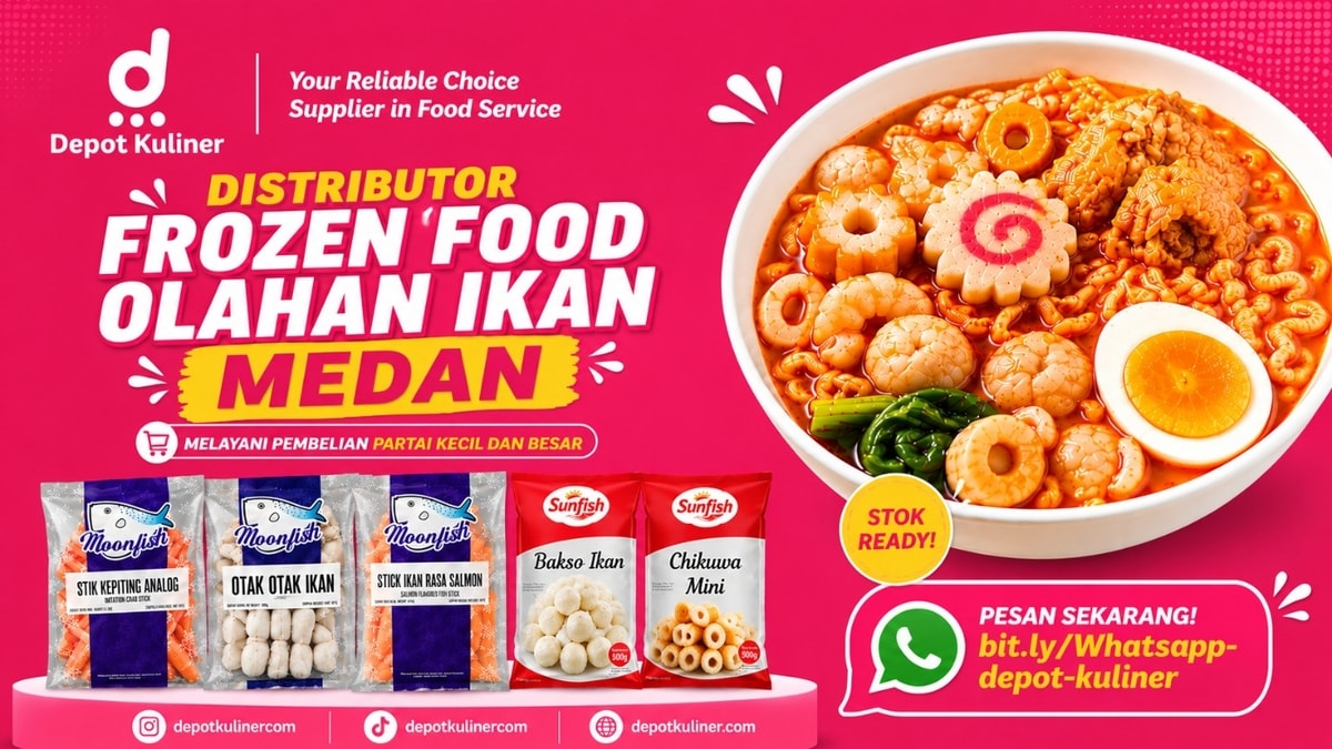 GRATIS ONGKIR, WA: 0812-6524-4769, Distributor Frozen Food Olahan Ikan Medan