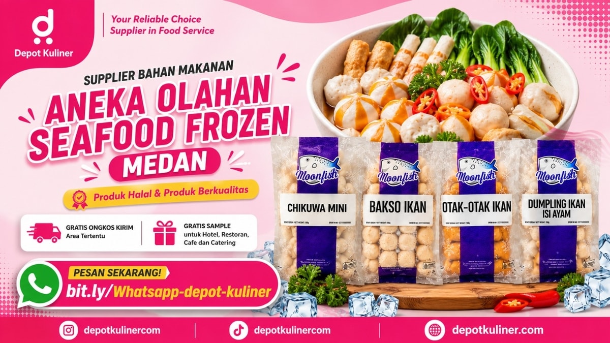 BEST SELLER, WA: 0812-6524-4769, Supplier Bahan Makanan Aneka Olahan Seafood Frozen Medan