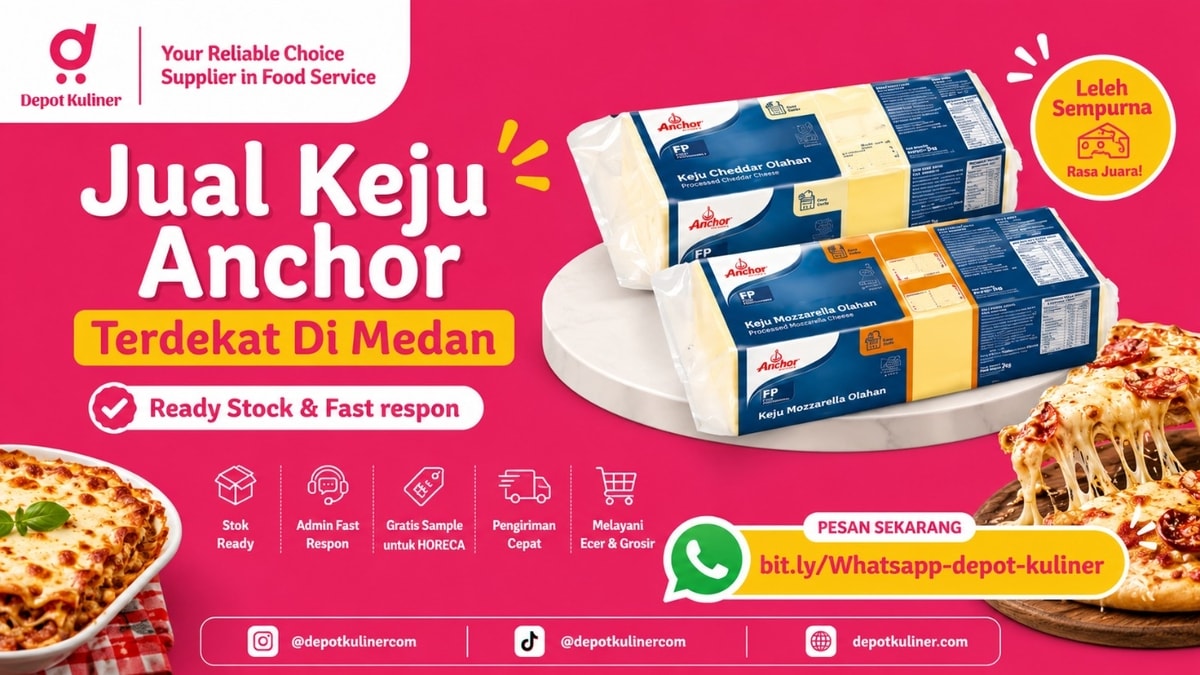 PENGIRIMAN CEPAT, WA: 0812-6524-4769, Jual Keju Anchor Terdekat Di Medan