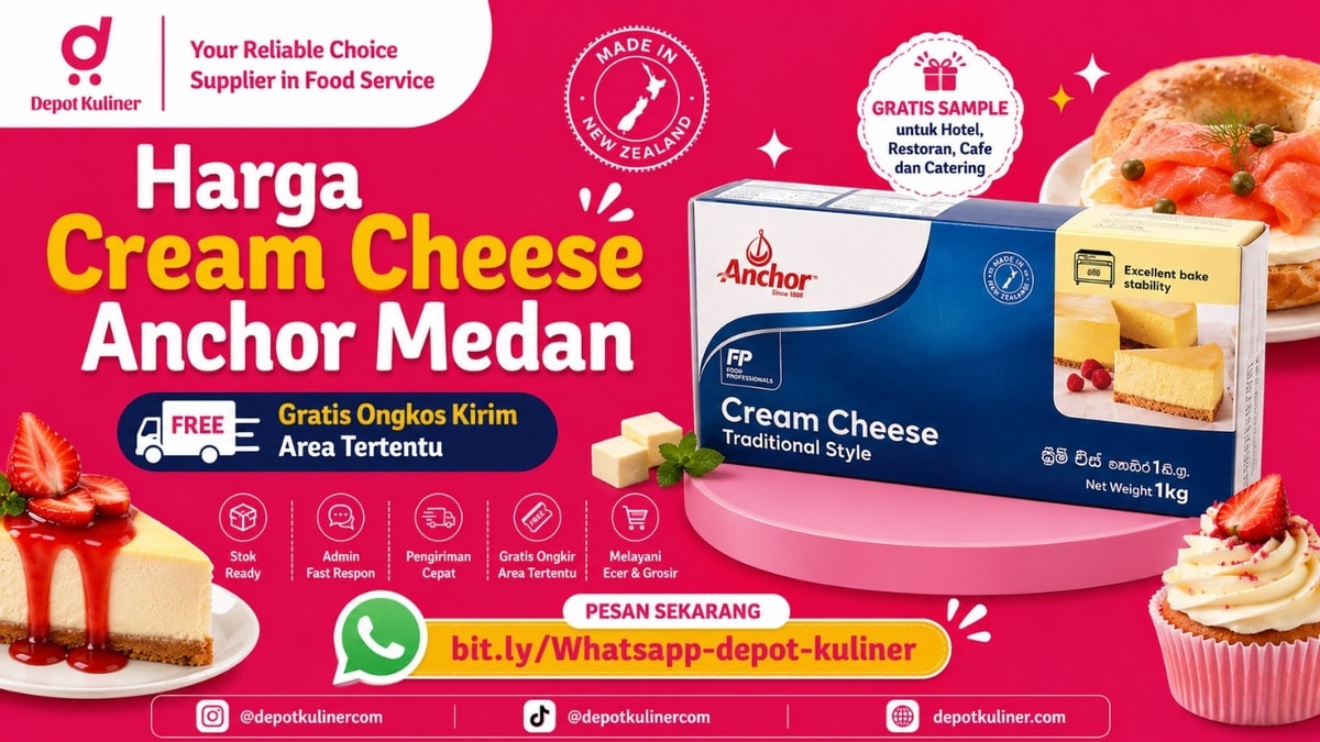 TERLARIS, WA: 0812-6524-4769, Harga Cream Cheese Anchor Medan