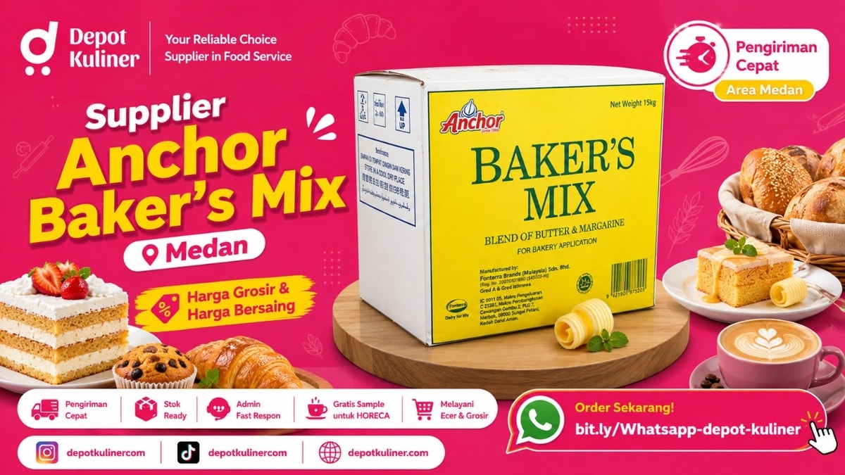 TERLARIS, WA: 0812-6524-4769, Supplier Anchor Baker's Mix Medan