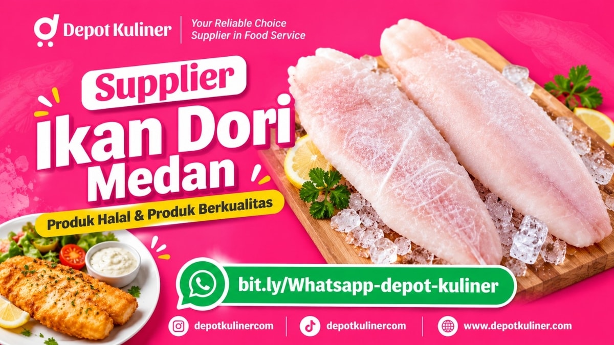 STOK SELALU READY, WA: 0812-6524-4769, Supplier Ikan Dori Medan