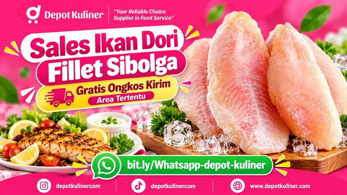 READY STOCK, WA: 0812-6524-4769, Sales Ikan Dori Fillet Sibolga