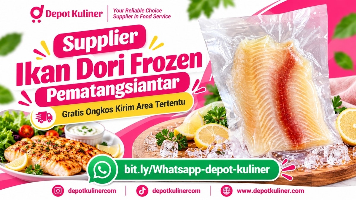HARGA TERBAIK, WA: 0812-6524-4769,Supplier Ikan Dori Frozen Pematangsiantar