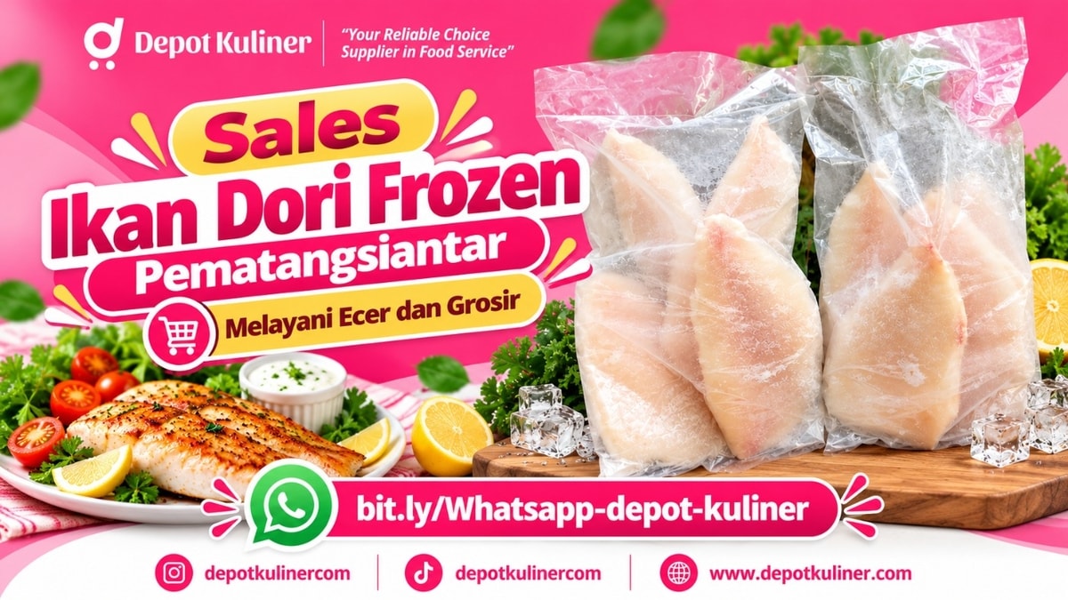 MELAYANI PAKET BESAR & KECIL, WA: 0812-6524-4769, Sales Ikan Dori Frozen Pematangsiantar