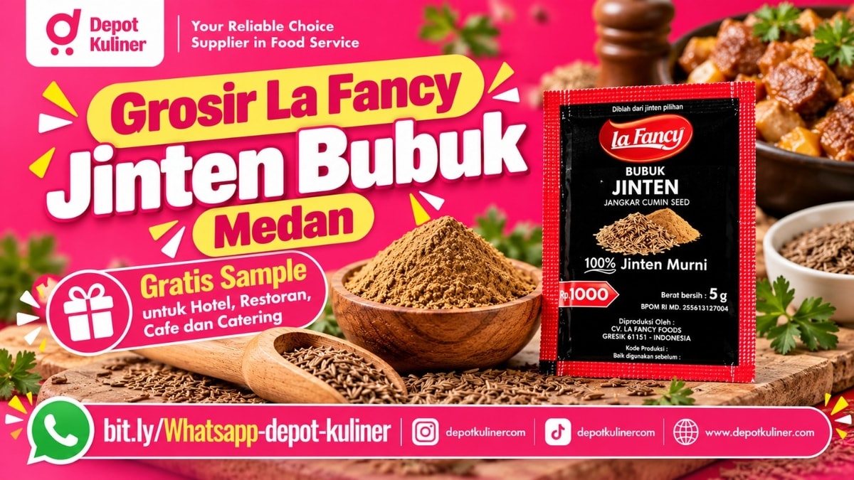 BEST SELLER, WA: 0812-6524-4769, Grosir La Fancy Jinten Bubuk Medan