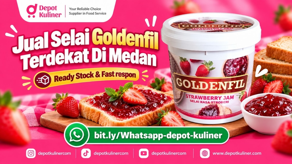 HARGA TERBAIK, WA: 0812-6524-4769, Jual Selai Goldenfil Terdekat Di Medan