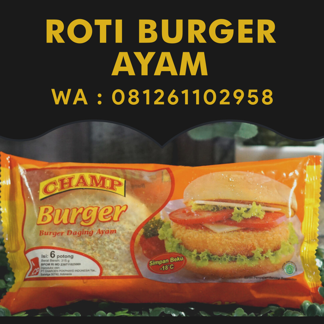 Sedia daging burger ayam enak di Medan