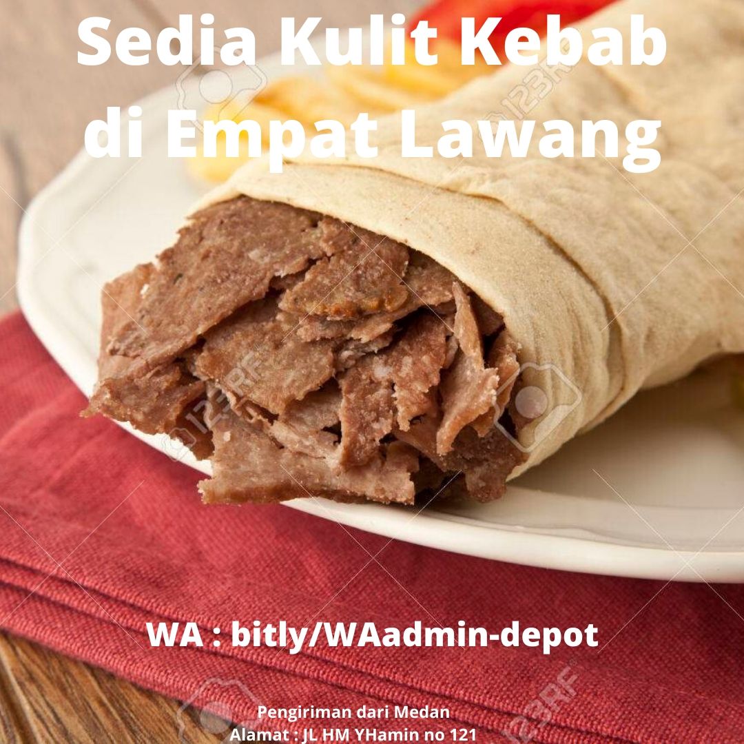 Sedia Kulit Kebab di Empat Lawang Toko asal Medan