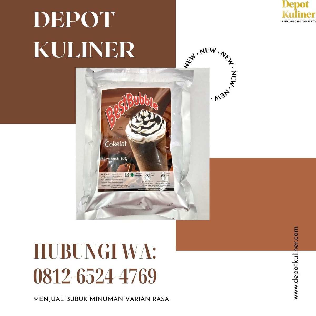 PROMO TERBESAR, Call 0812-6524-4769, Powder Drink Kiloan