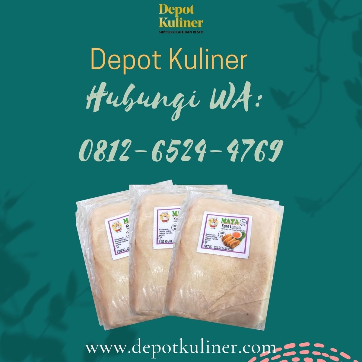 PALING ENAK, Call 0812-6524-4769, Harga Kulit Lumpia Yang Bagus