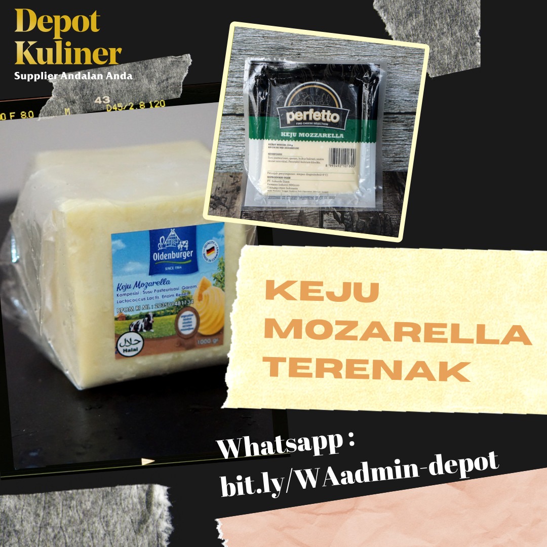 Distributor Keju Mozarella Terenak di Kota Medan Pengiriman dari Medan