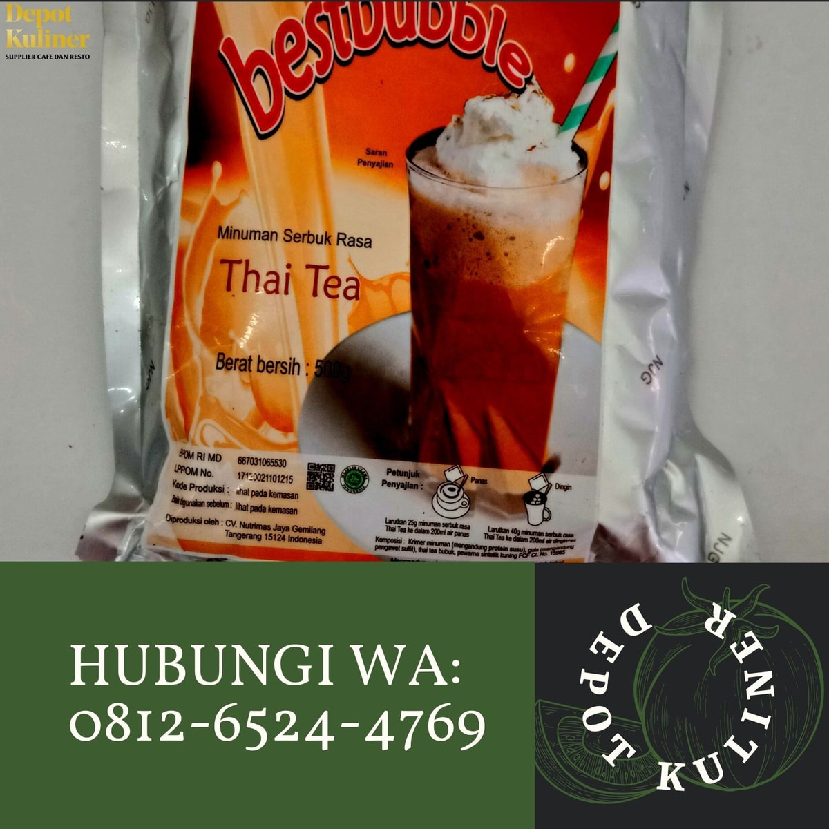 LAYANAN TERCEPAT, Call 0812-6524-4769, Bubuk Minuman Rekomendasi