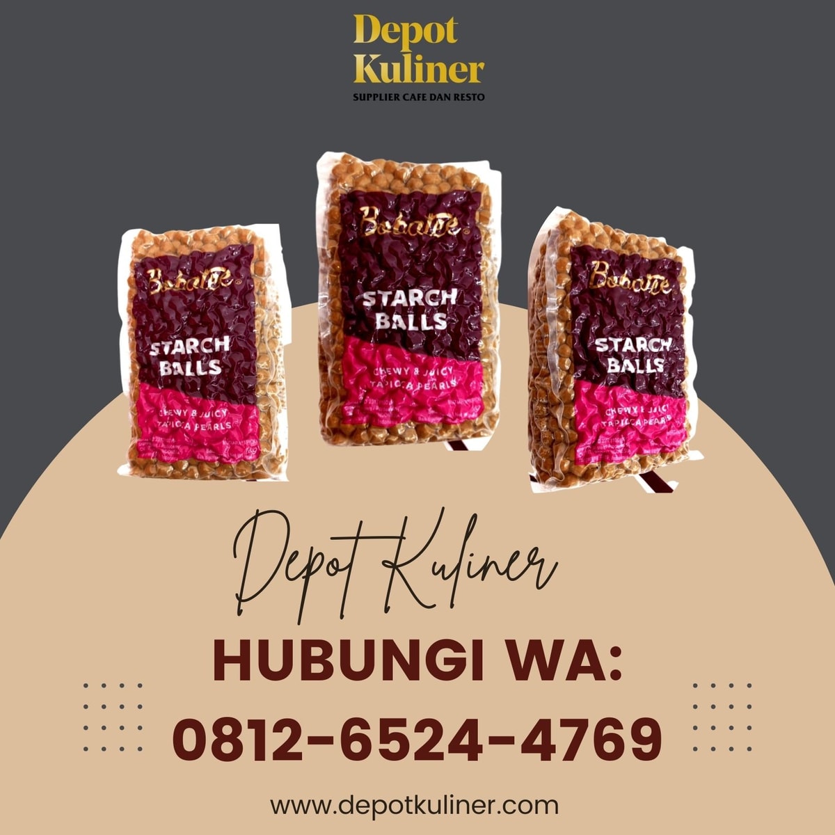 PROMO TERBESAR, Call 0812-6524-4769, Instant Boba Pearls