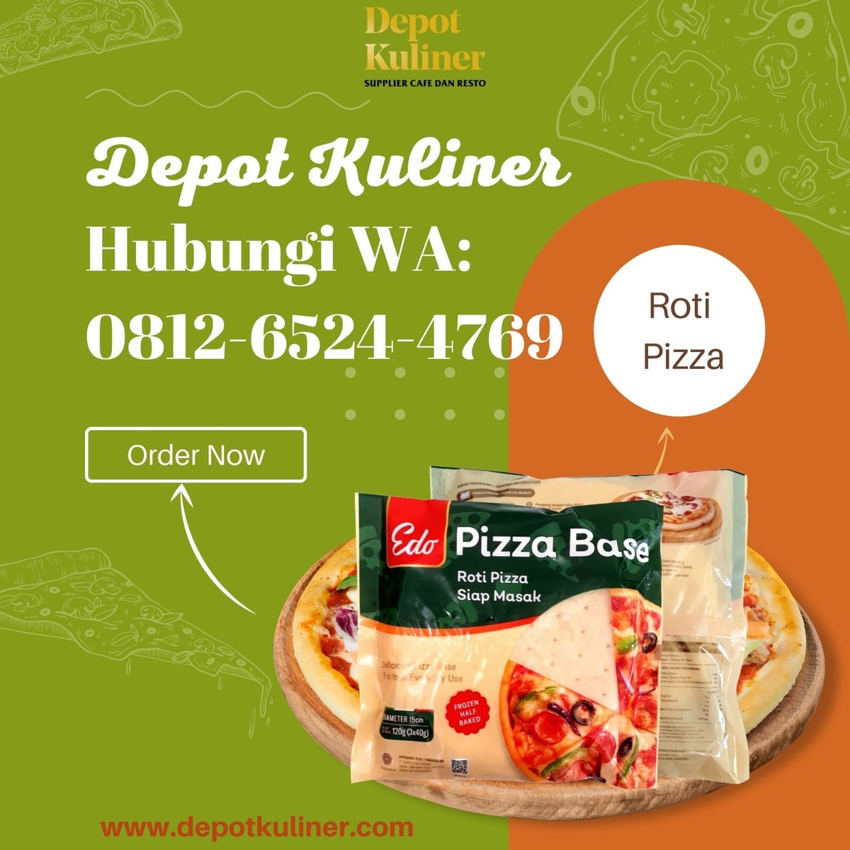 HARGA MIRING, Call 0812-6524-4769, Harga Roti Pizza