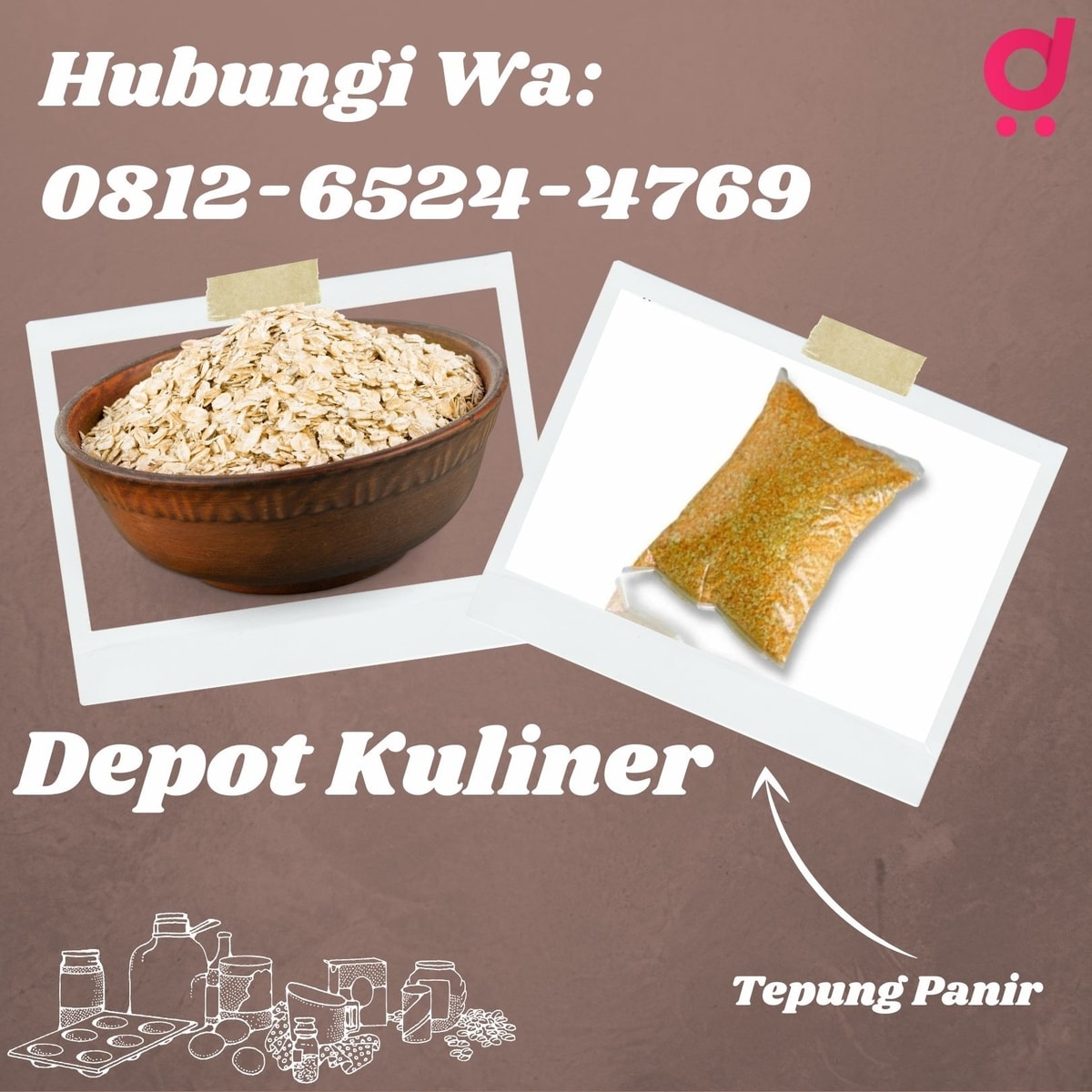 HARGA BERSAHABAT, Call 0812-6524-4769, Harga Tepung Panir Kg