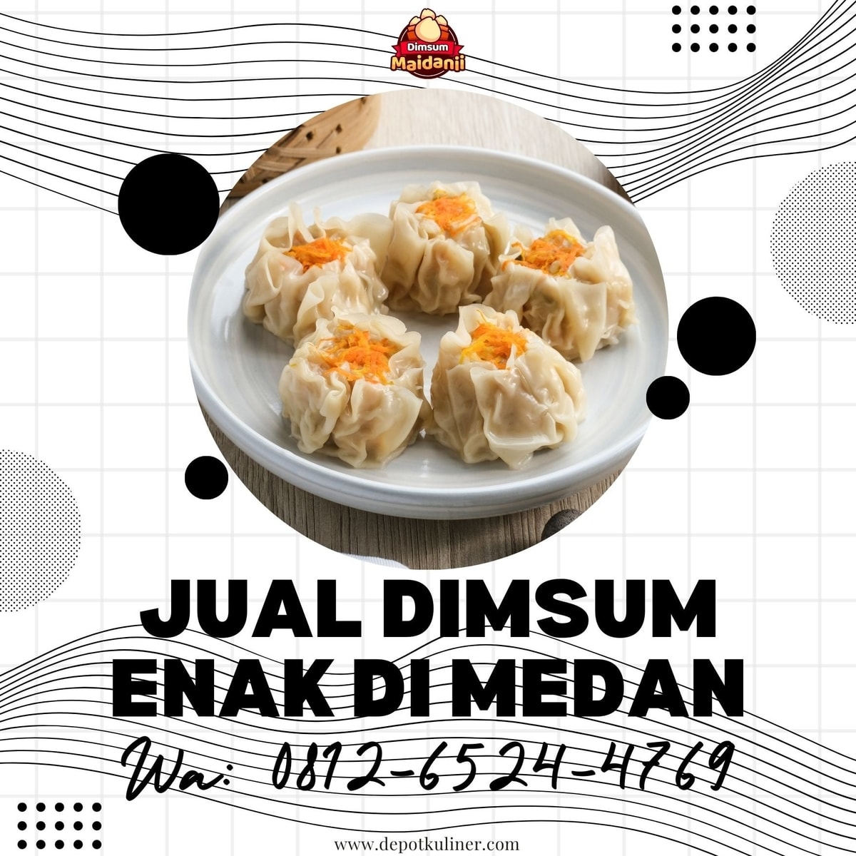 PROMO TERBESAR, Call 0812-6524-4769, Jual Dimsum Enak Di Medan