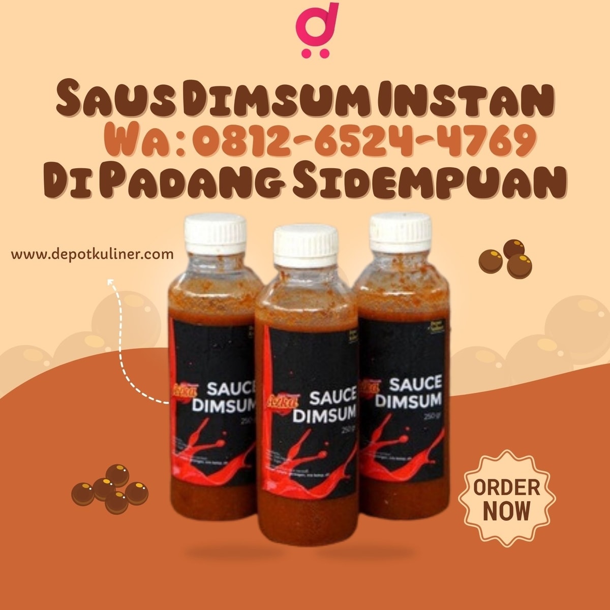 LAYANAN TERCEPAT, Call 0812-6524-4769, Saus Dimsum Instan Di Padang Sidempuan