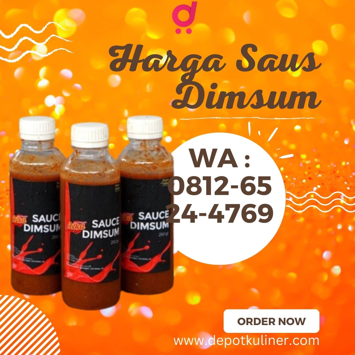 HARGA DISTRIBUTOR, Call 0812-6524-4769, Harga Saus Dimsum