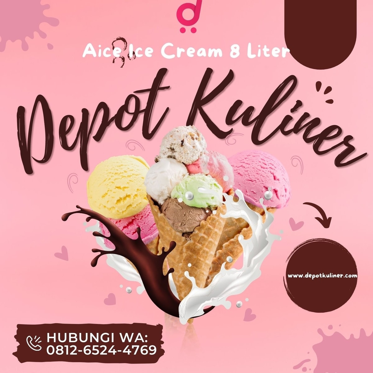 Pabrik Es Krim Di Medan PROMO, Hub: 0812-6524-4769