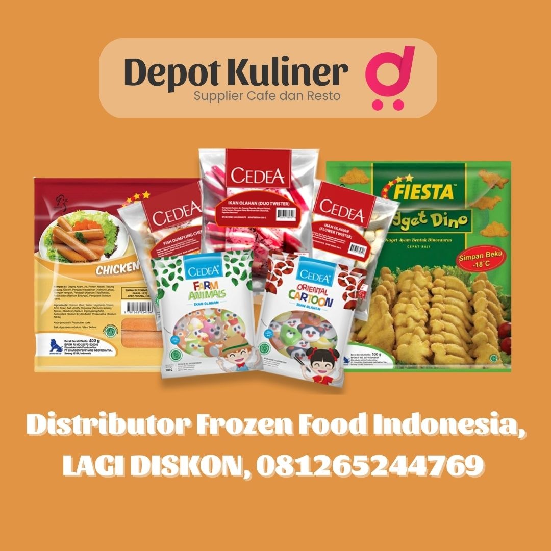 Distributor Frozen Food Indonesia, LAGI DISKON, 081265244769