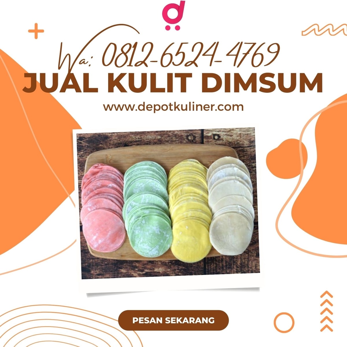 LARIS MANIS, Call 0812-6524-4769, Jual Kulit Dimsum