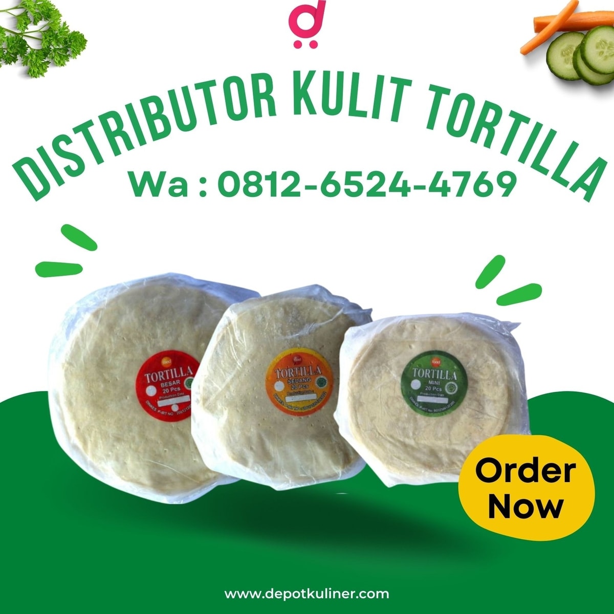 LARIS MANIS, Call 0812-6524-4769, Distributor Kulit Tortilla