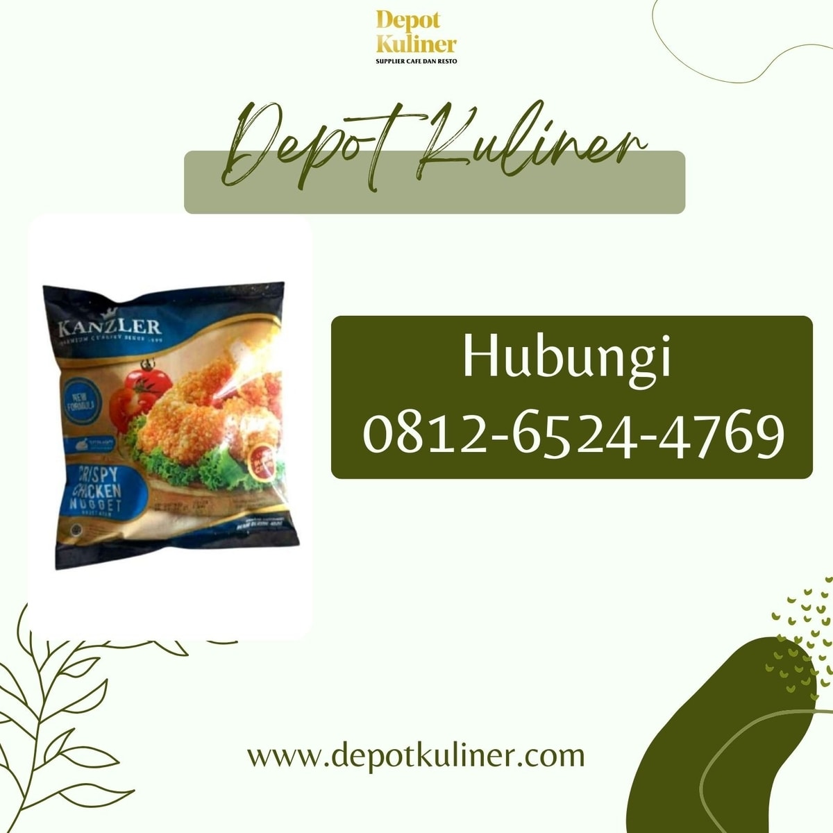 HARGA PROMOSI, Call 0812-6524-4769, Jual Nugget Kanzler Di Medan