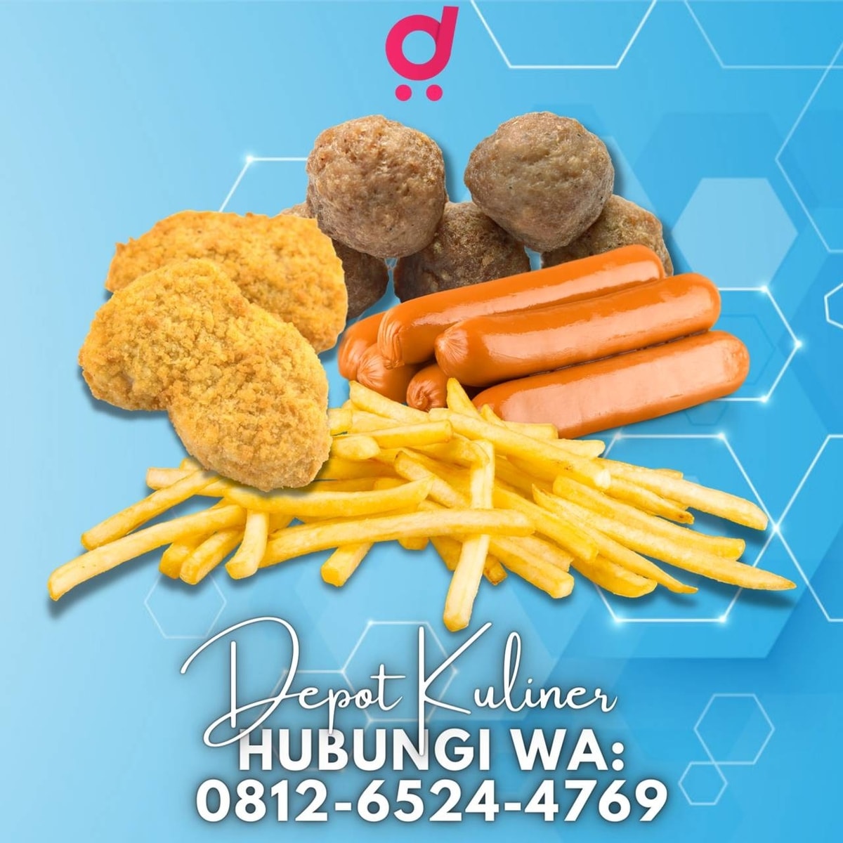 HARGA DISTRIBUTOR, Hub: 08227427-0883, Jual Nugget Murah