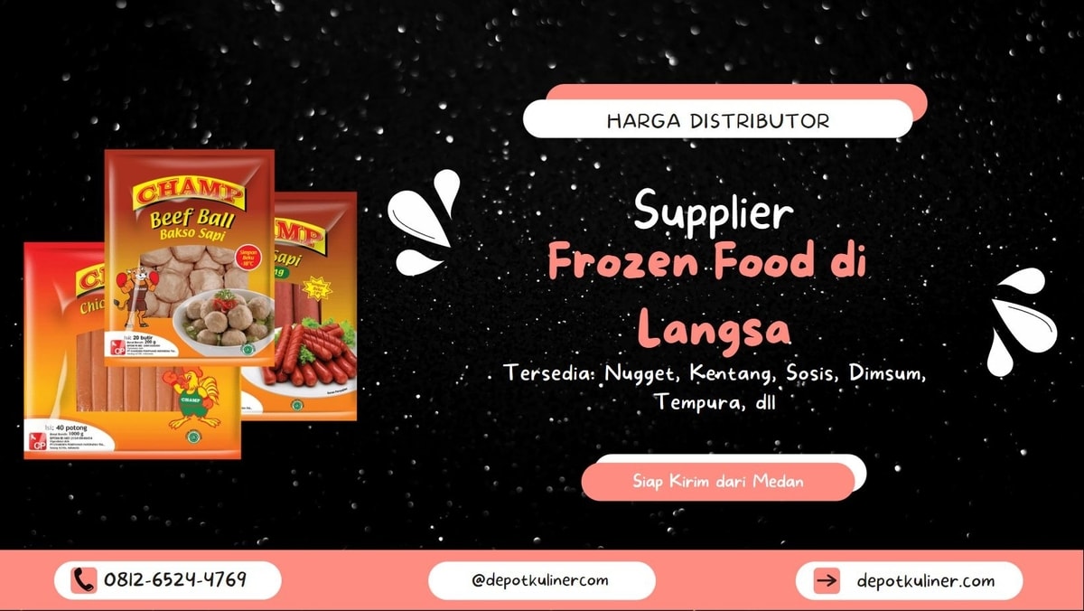 Toko Frozen Food di Langsa, PALING LARIS, WA 0812-6524-4769