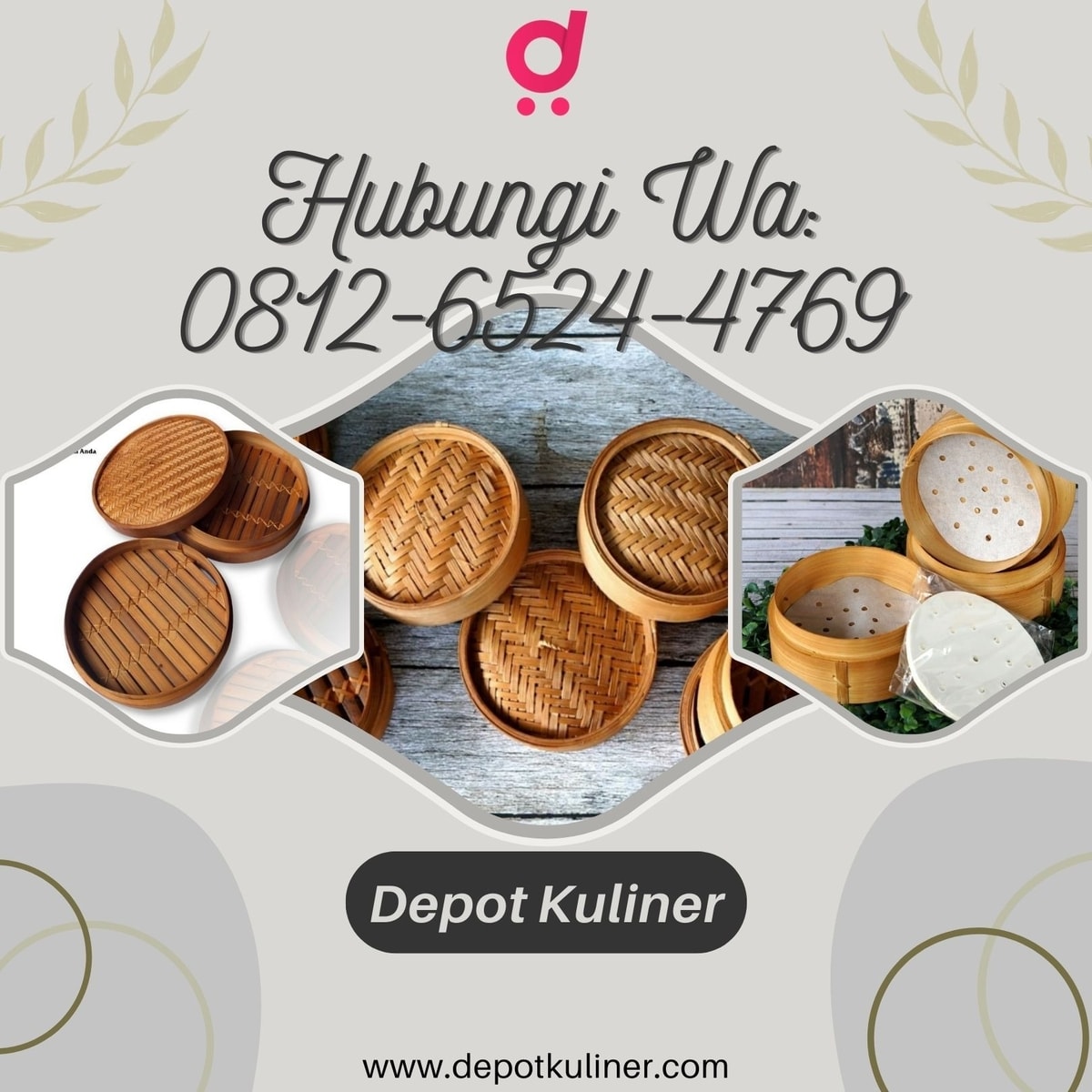 HARGA RESELLER, Call 0812-6524-4769, Jual Klakat Dimsum Besar