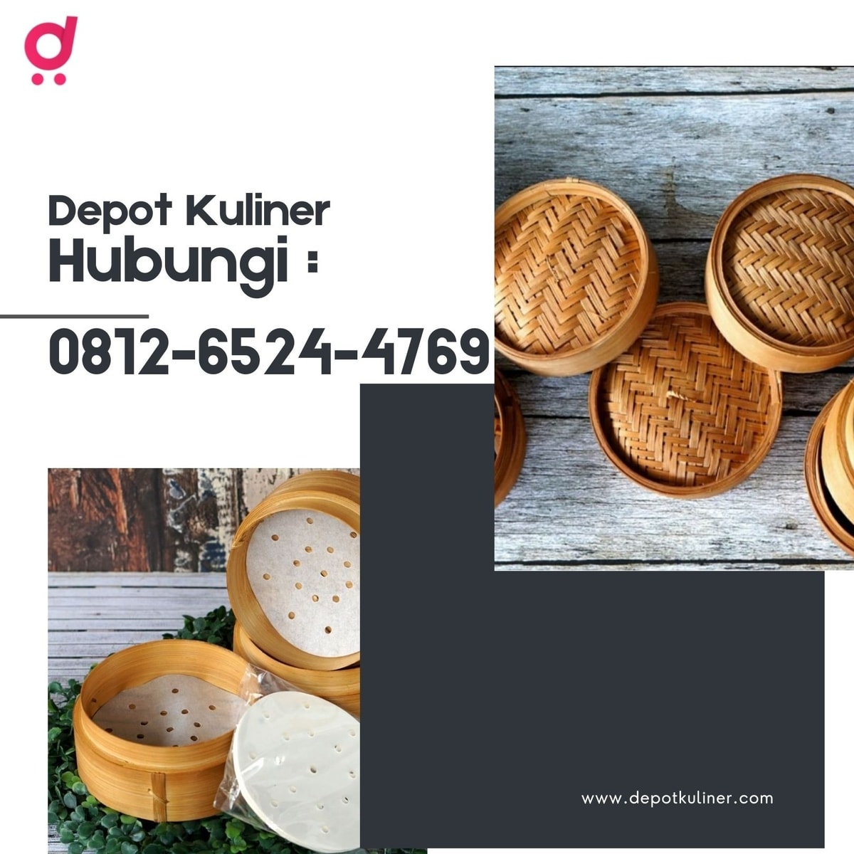 HARGA TERJANGKAU, Call 0812-6524-4769, Klakat Dimsum Lubuk Pakam