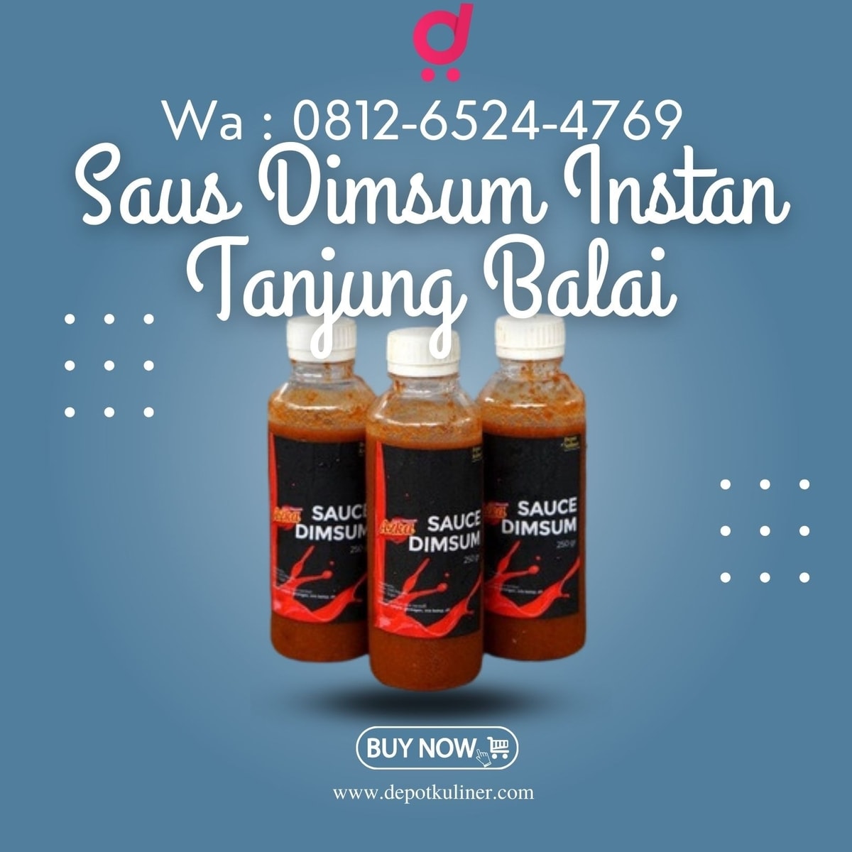 HARGA BERSAHABAT, Call 0812-6524-4769, Saus Dimsum Instan Tanjung Balai