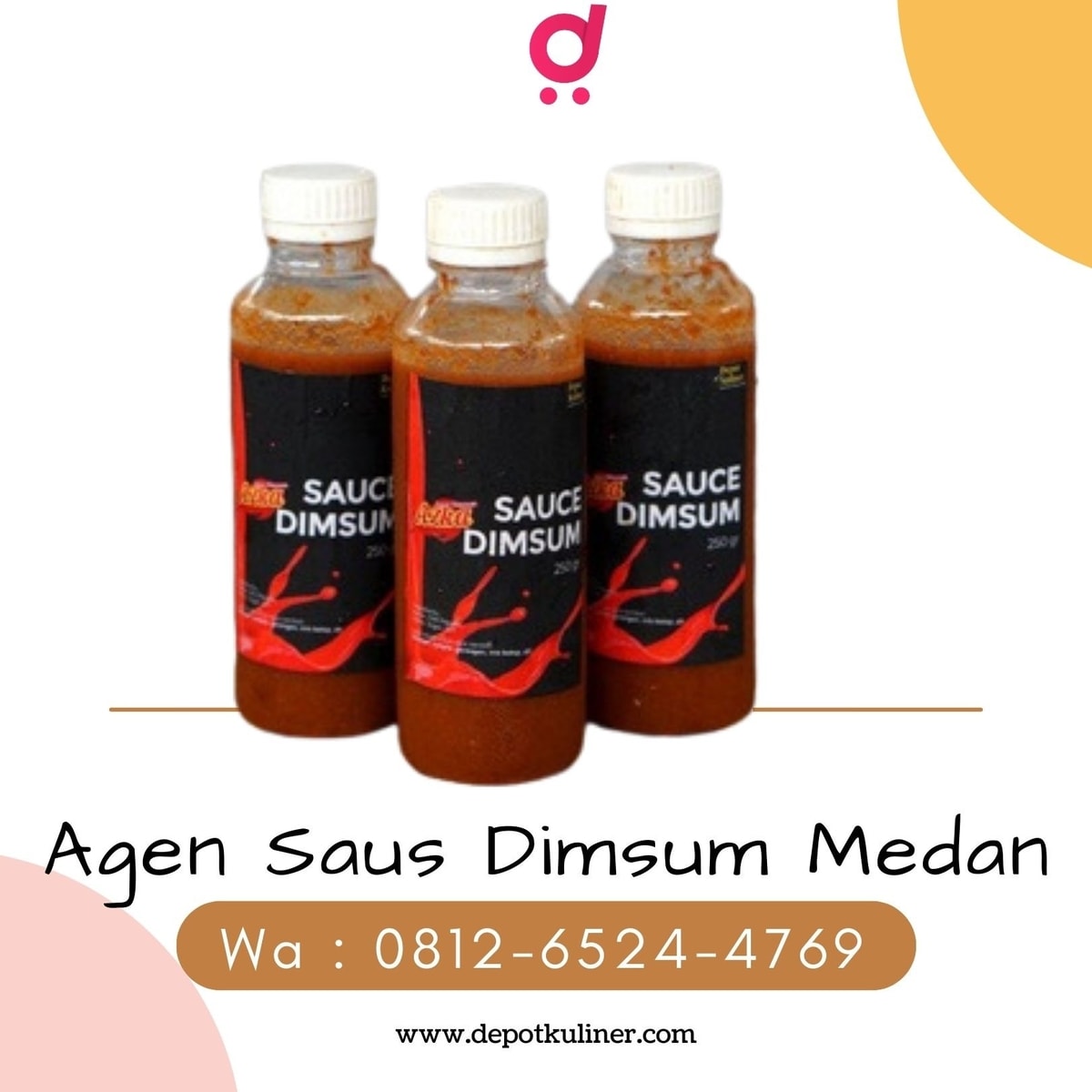 HARGA TERJANGKAU, Call 0812-6524-4769, Agen Saus Dimsum Medan