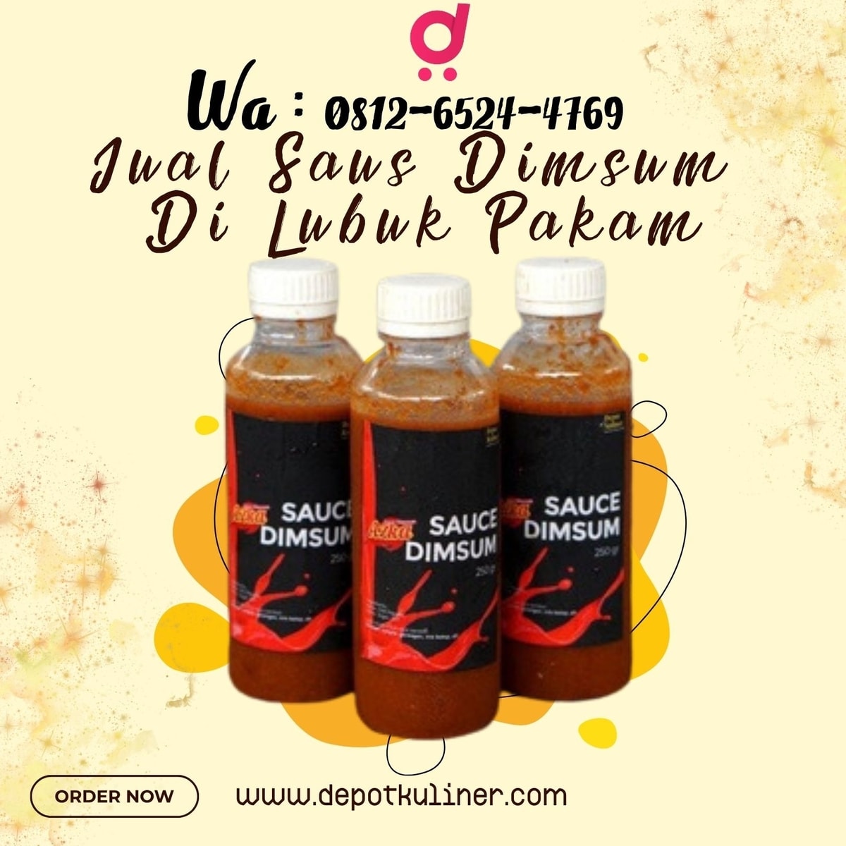 DISTRIBUTOR LANGSUNG, Call 0812-6524-4769, Jual Saus Dimsum Di Lubuk Pakam